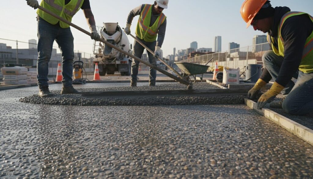 découvrez le prix pour poser un sol en béton désactivé, les facteurs qui influencent le coût, et des conseils pour obtenir un devis précis.