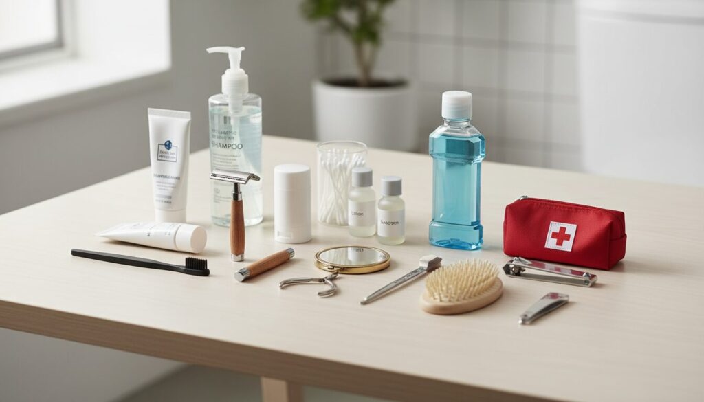 Trousse de toilette idéale : checklist complète pour un voyage sans souci