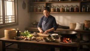 découvrez notre guide complet de la cuisine chinoise traditionnelle avec des recettes authentiques, des techniques culinaires détaillées et une immersion dans la culture chinoise.